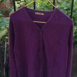 TC Fashion Sweater woman Purple Size Large Purple